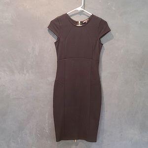 Felicity and Coco Midi Black dress. Size Small Petite.